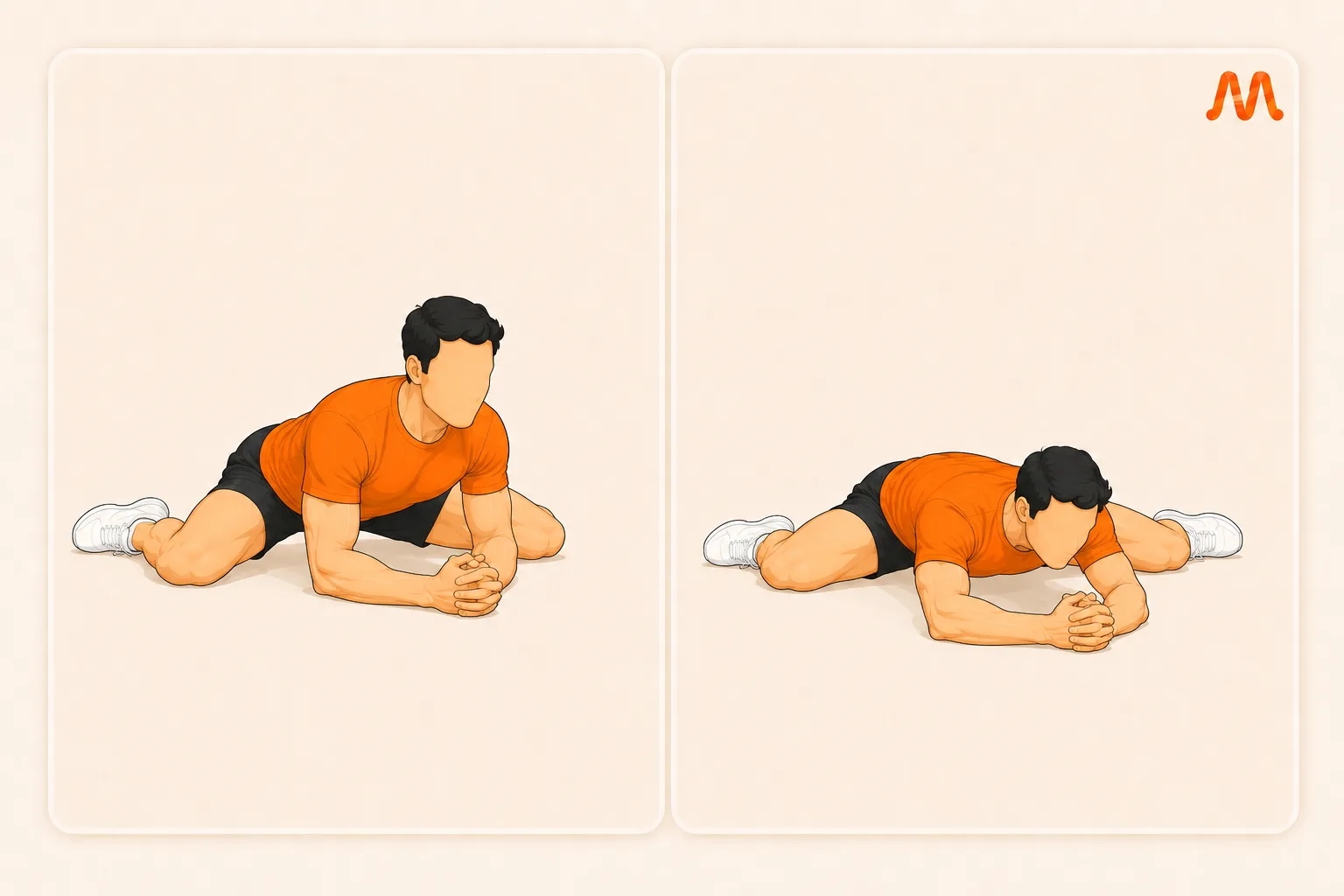 Frog Stretch exercise illustration